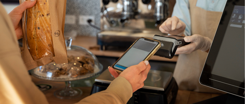 Analytics page showing a line chart of bookings over time and a bar chart of bookings by service